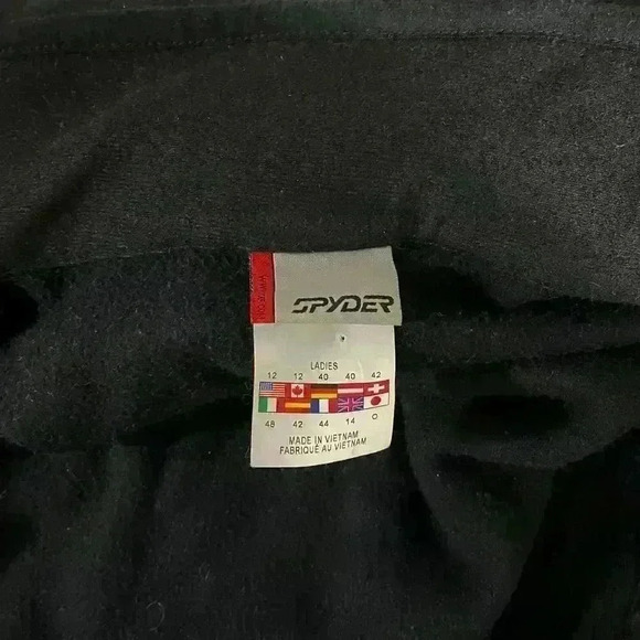 Spyder Women's Vintage Entrant GII Ski Jacket Winter Jacket Size 12 - Picture 8 of 16